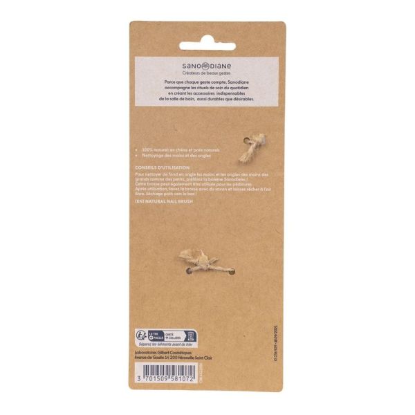 Brosse à ongles Baleine - 1 unité
