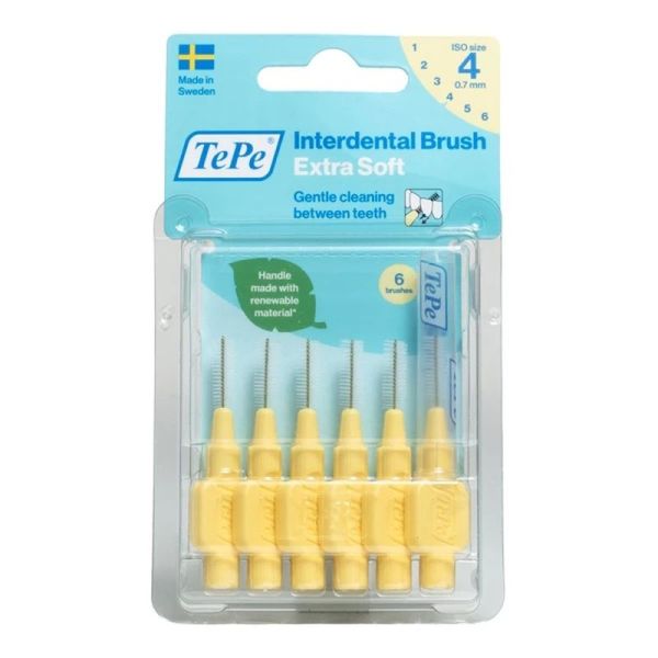 Brossettes Interdentaires Extra-Souples 0,45 mm - 6 brossettes