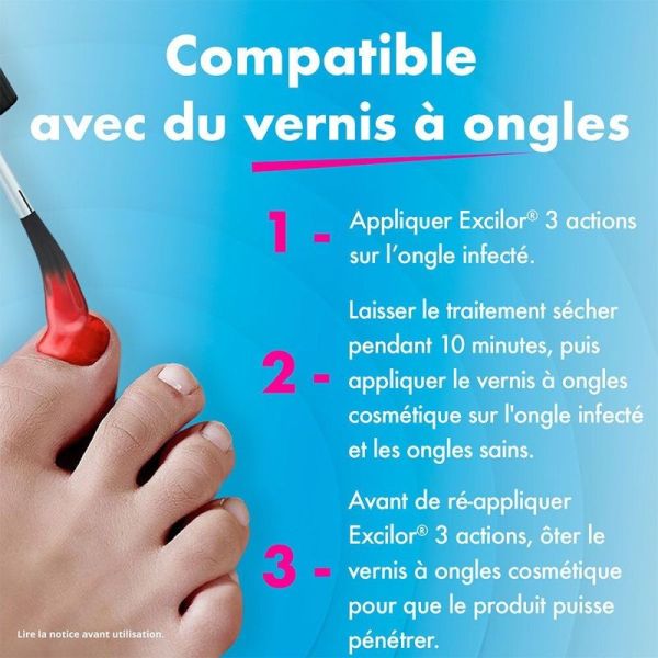 Solution Mycose de l'Ongle Triple Action - 7 ml
