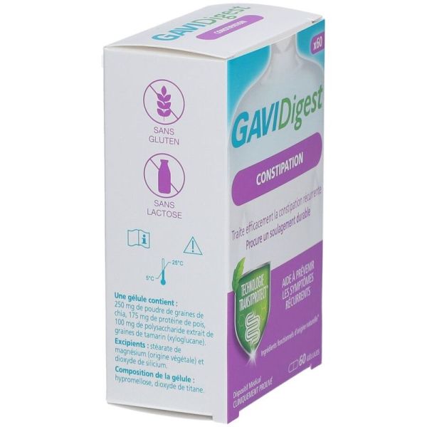 GaviDigest Constipation - 60 gélules
