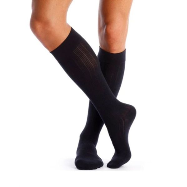 Venoflex City Confort Coton - Classe 2, Taille 1 Long Noir