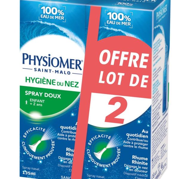 Physiomer Spray 135Ml X 2