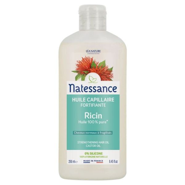 Huile capillaire fortifiante ricin - 250 ml