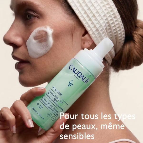 Mousse Nettoyante Fleur de Vigne Vinoclean - 150 ml