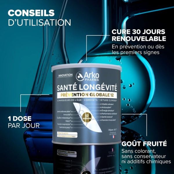 Santé Longévité Prévention globale 12 - 285 g