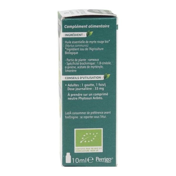 Huile Essentielle Bio Myrte Rouge - 10 ml