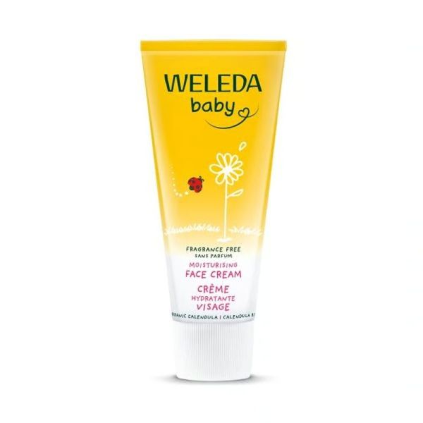 Crème hydratante Visage au Calendula bio sans parfum - 50 ml