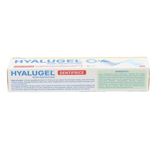 Dentifrice Acide Hyaluronique Adulte - 75 ml