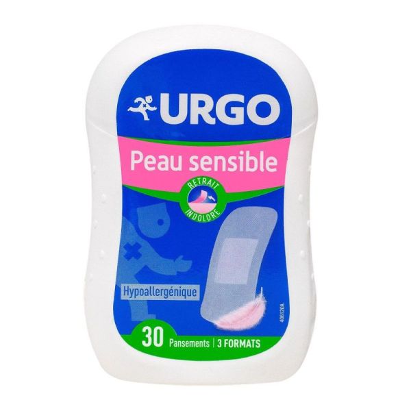 Urgo Pans Peau Sensible Bte 30