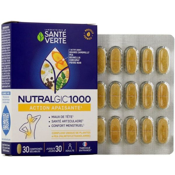 Nutralgic 1000 Action Apaisante - 30 comprimés