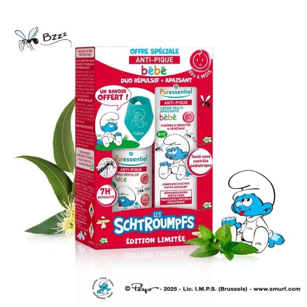 Duo Répulsif + Apaisant Bébé