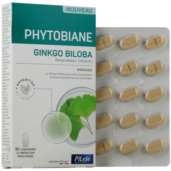 Phytobiane Ginkgo Biloba - 30 comprimés