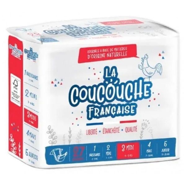 Couches Naturelles Taille 3 - 27 unités