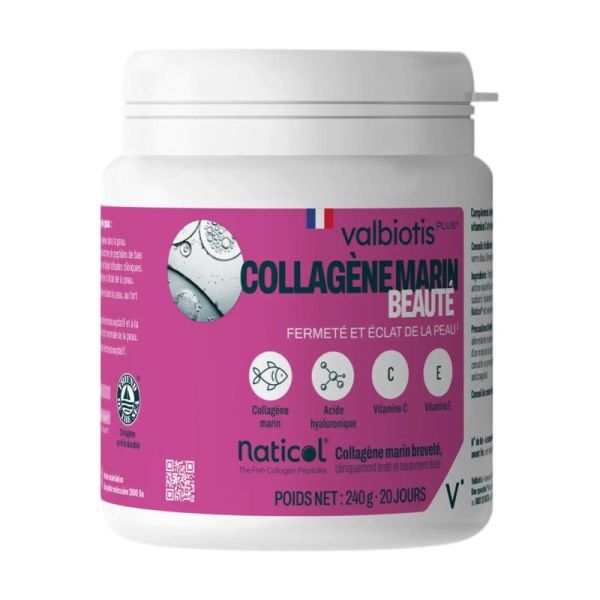 Valbiotis Plus Collagène Marin Beauté - 240 g
