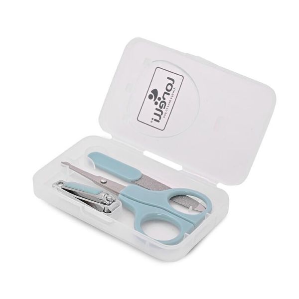 Set Manicure+boite - Bleu
