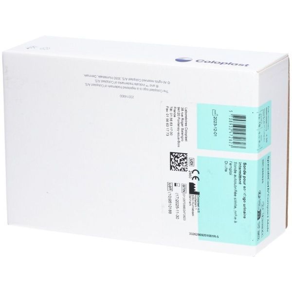 SpeediCath Compact Sonde Vesicale Homme - CH12-18, 30 unites
