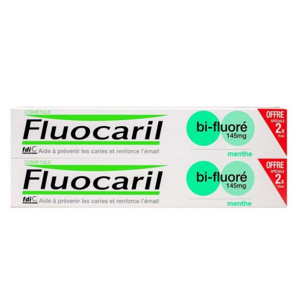 Fluocaril Dent 145 Mg Menth 75Mlx2