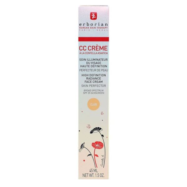 Erborian Cc Creme Clair Tube 45 Ml