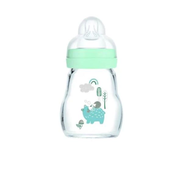 Biberon Verre 1er âge 170 ml - Débit 1
