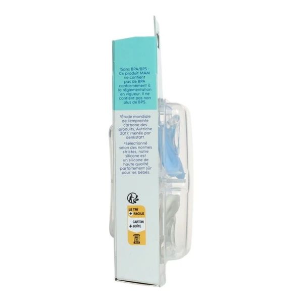 Comfort Sucette symétrique silicone - 2-12 mois - Lot de 2