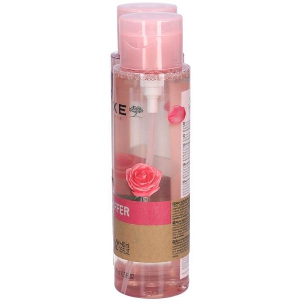 Eau Micellaire Demaquillante Apaisante VERY ROSE - Lot de 2 - 2 x 400 ml
