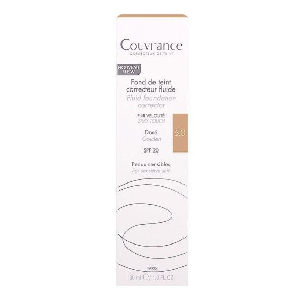 Avene Couv Fdt Fl Dore 5,0 30Ml