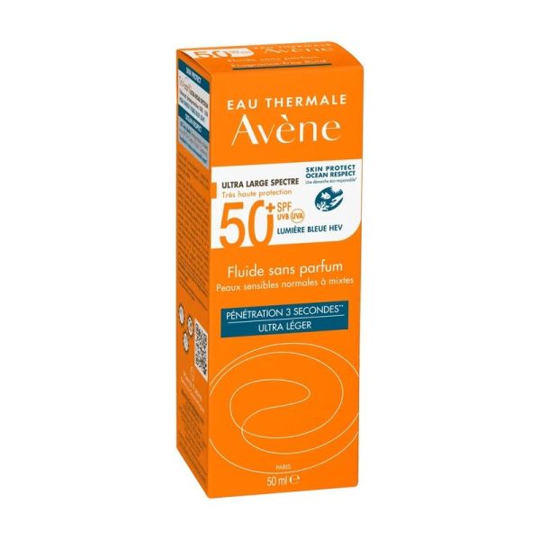 Fluide sans parfum SPF 50+ - 50 ml