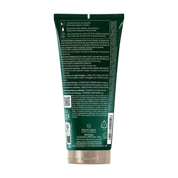 Shampooing activateur de pousse Triphasic ACTIVE GROW - 200 ml