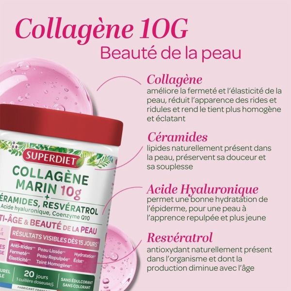 Collagène Marin Anti-âge beauté de la peau - 210 g