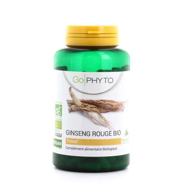 Go Phyto Ginseng Rouge Bio Tonus - 200 gélules
