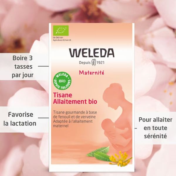 Tisane Allaitement bio - 20 sachets