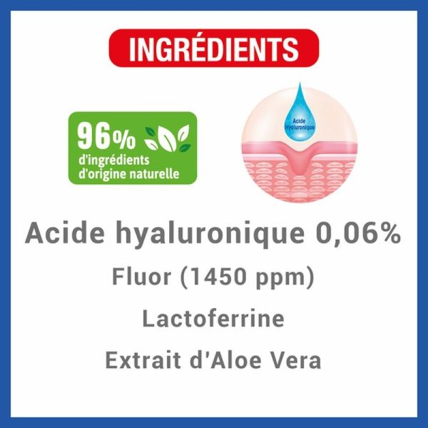 Dentifrice Acide Hyaluronique Adulte - 75 ml