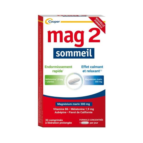 Mag2 Sommeil - 30 comprimés