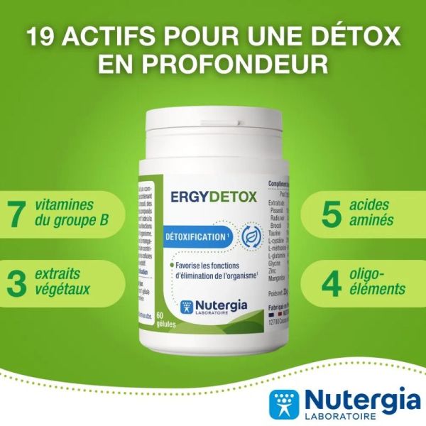 ERGYDETOX - 60 gélules