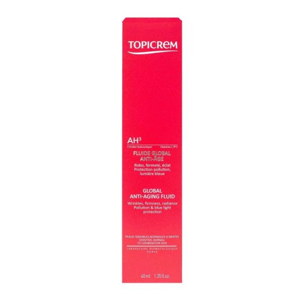Topicrem Ah3 Global  A-Age Fluide 40Ml