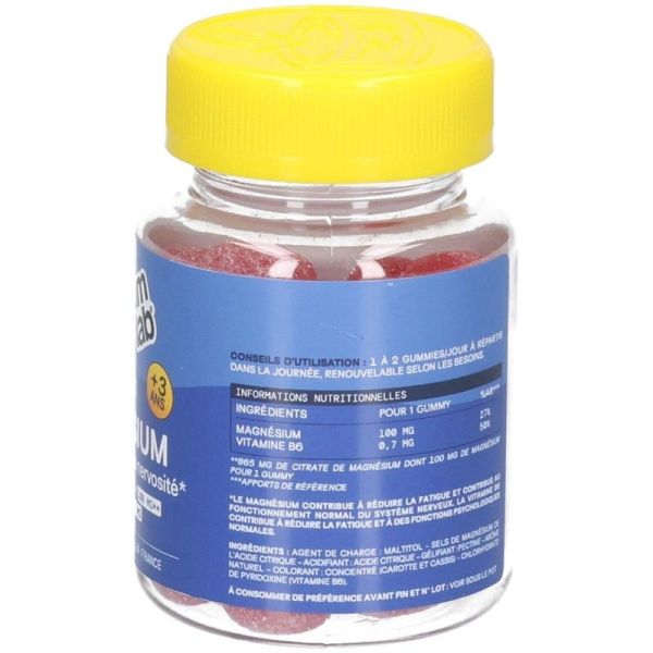 Gummies Magnésium Enfants Sans Sucres - 30 gummies