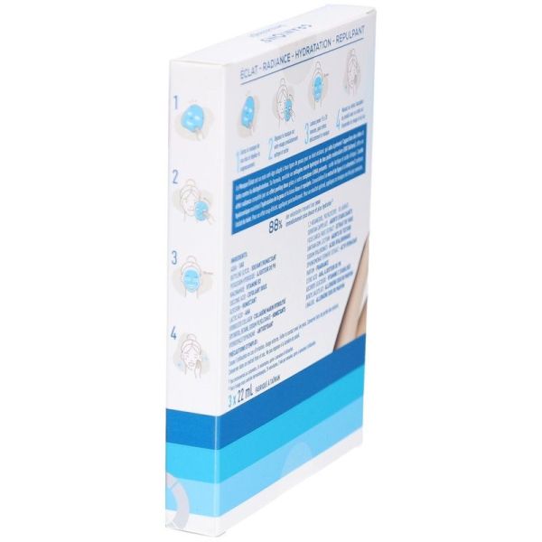 Masque Anti-Âge Seconde Peau - 2 x 22 ml + 1 masque offert