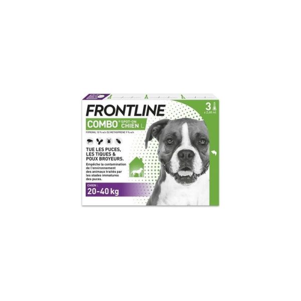 Frontline Combo Chien L - 3 pipettes de 2,68 ml