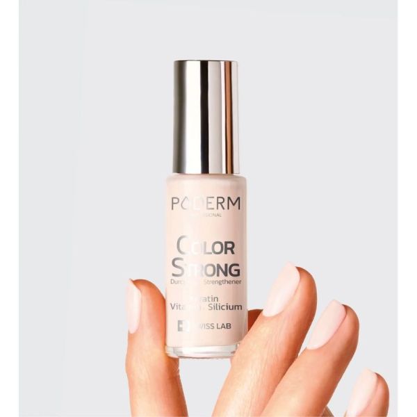 Poderm Color Strong Vernis Durcisseur n°903 Rose Poudré - 8 ml