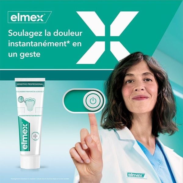 Elmex Sensitive Professional Dentifrice Format Nomade - 20 ml
