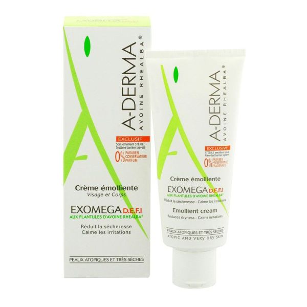 Crème émolliente Exomega DEFI 200ml