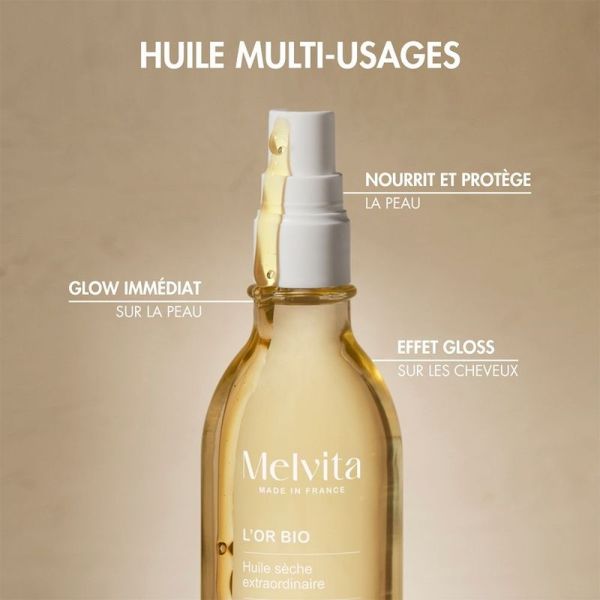 Huile Seche Extraordinaire L'Or Bio - 100 ml