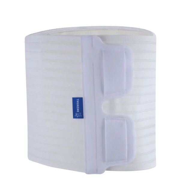 Dynabelt Ceinture de maintien abdominale - Blanc - Taille 2 - Hauteur 26 cm