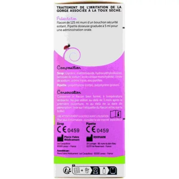 Petit Drill glycérol - sirop 125 ml