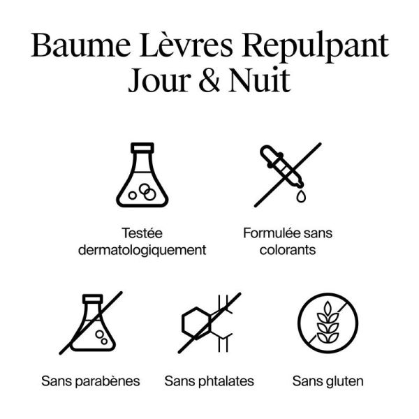 Baume Lèvres Repulpant Collagen Bank - Saveur Vanille - 12 ml