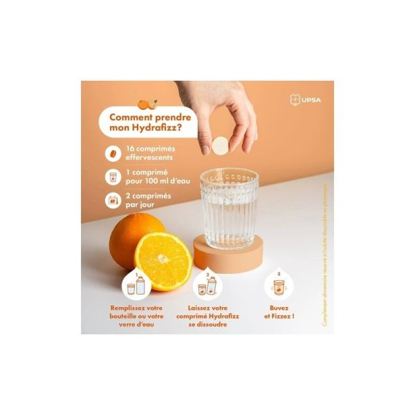Hydra +Boost - 16 comprimés effervescents