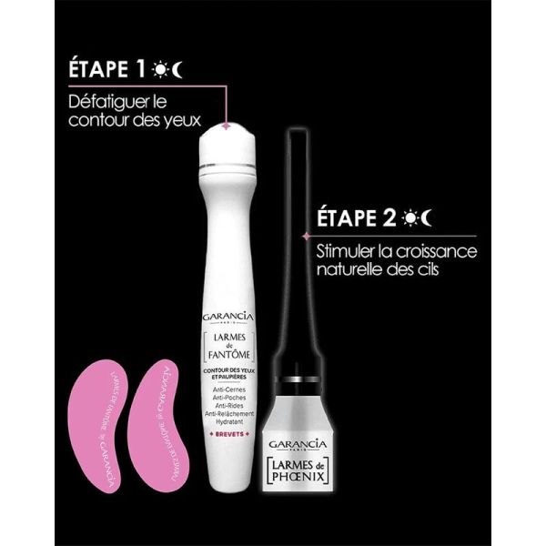 Coffret LARMES de FANTÔME x patchs roses - 10 ml