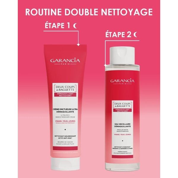 Crème Onctueuse Ultra Démaquillante Deux Coups de Baguette - 120 g