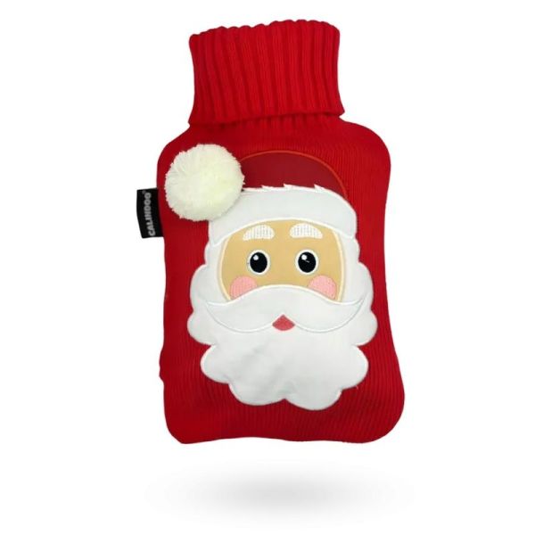 Bouillotte à Eau 2 L - Housse Père Noël