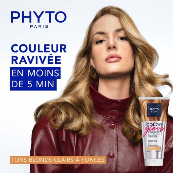 Masque Raviveur de Couleur et Soin COLOR GLOSS - Blond Miel - 200 ml